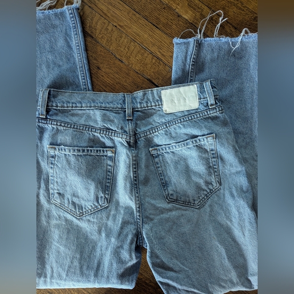 GRLFRND Courtney Low Rise Loose Boot Jeans in Rosarito Size 26 Retro Casual - Picture 3 of 10